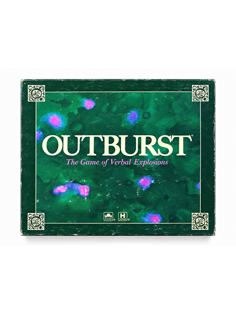 Vintage 1993 Outburst Game of Verbal Explosions Golden New Factory Sealed